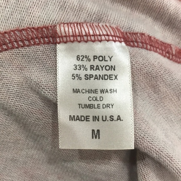 Jupee | Women’s Batwing Top, M, Red & White, Star Pattern - Picture 8 of 8